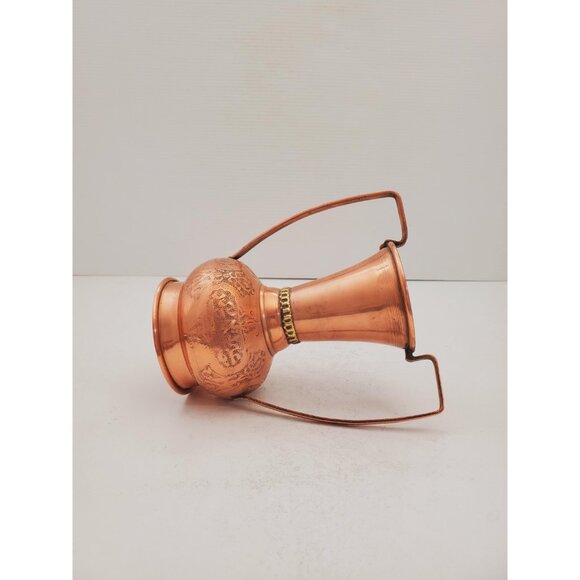 Copper Vase Copper Jug Copper Vintage Vase Decoration Ornaments Copper Pot Gift - Picture 10 of 10